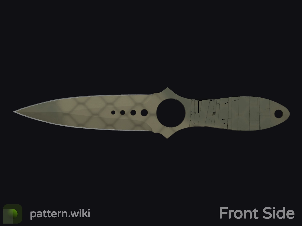 Skeleton Knife Safari Mesh seed 421