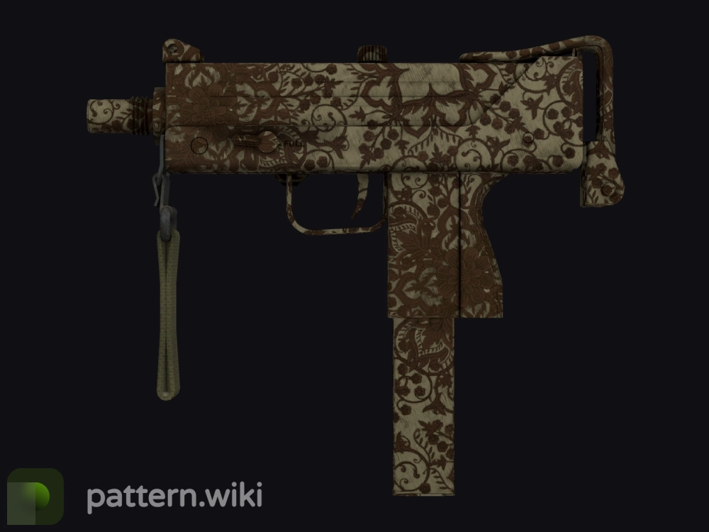 MAC-10 Sienna Damask seed 254