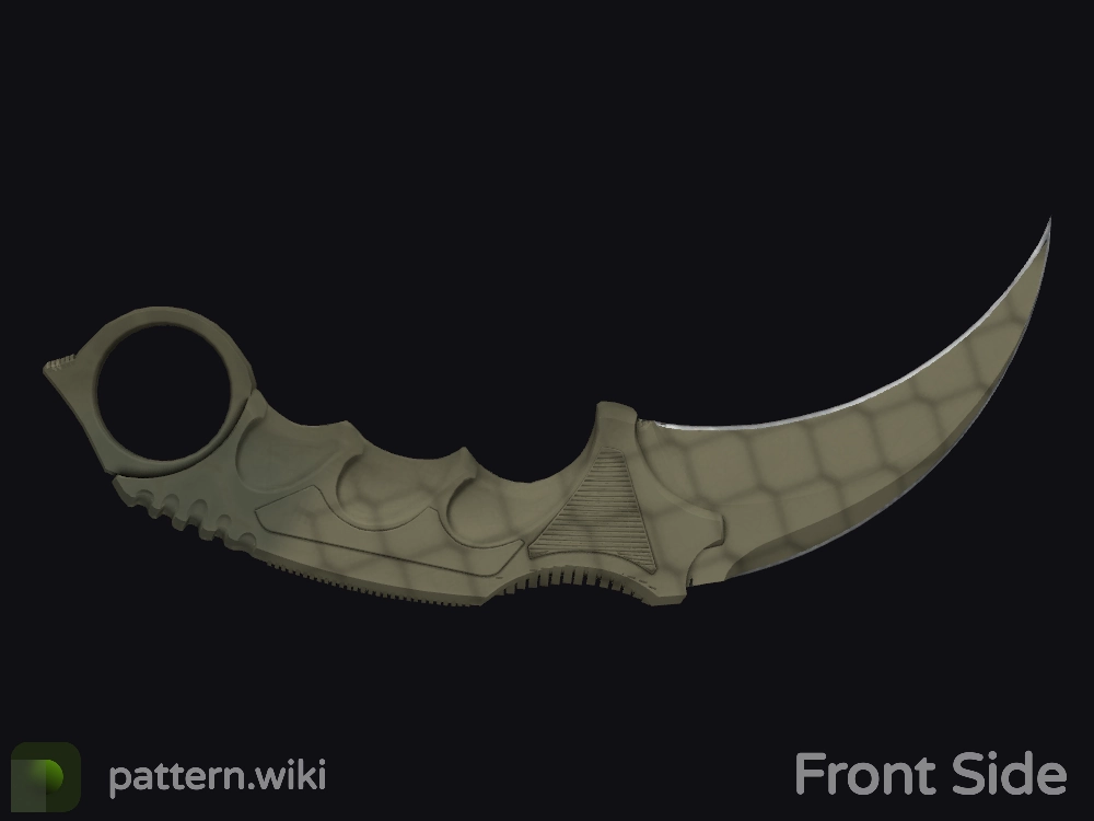 Karambit Safari Mesh seed 525