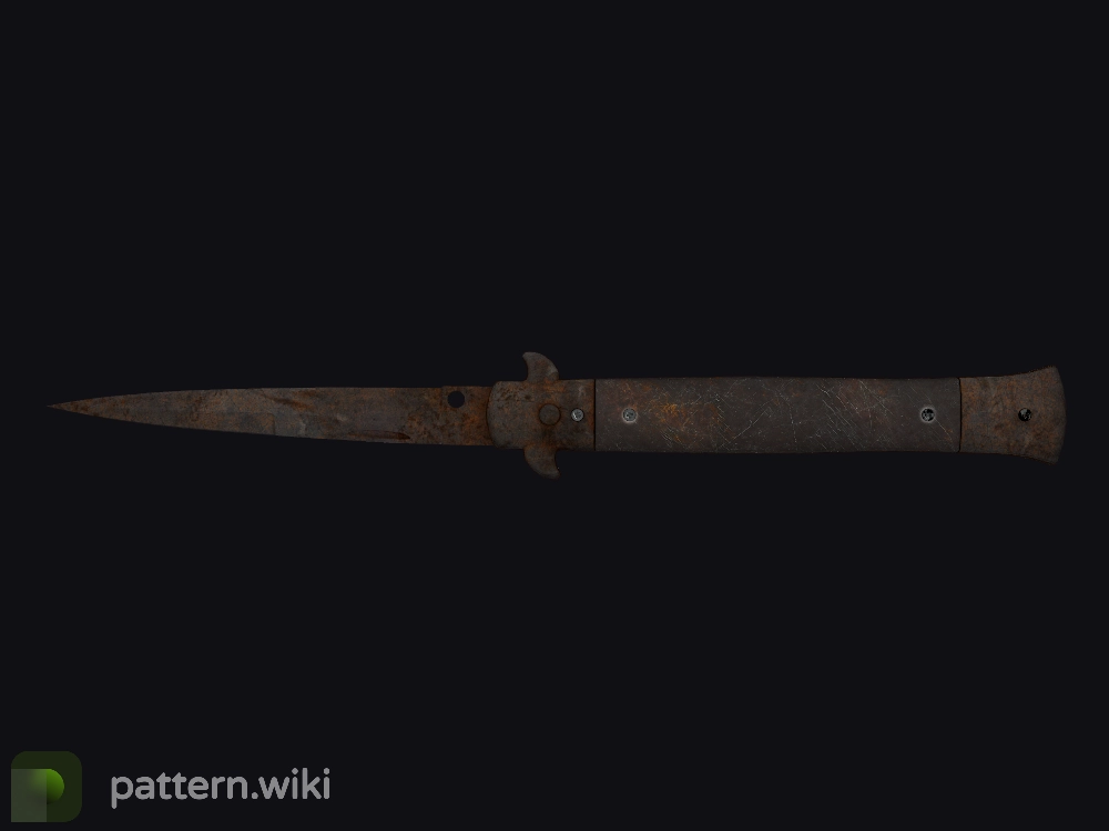 Stiletto Knife Rust Coat seed 198