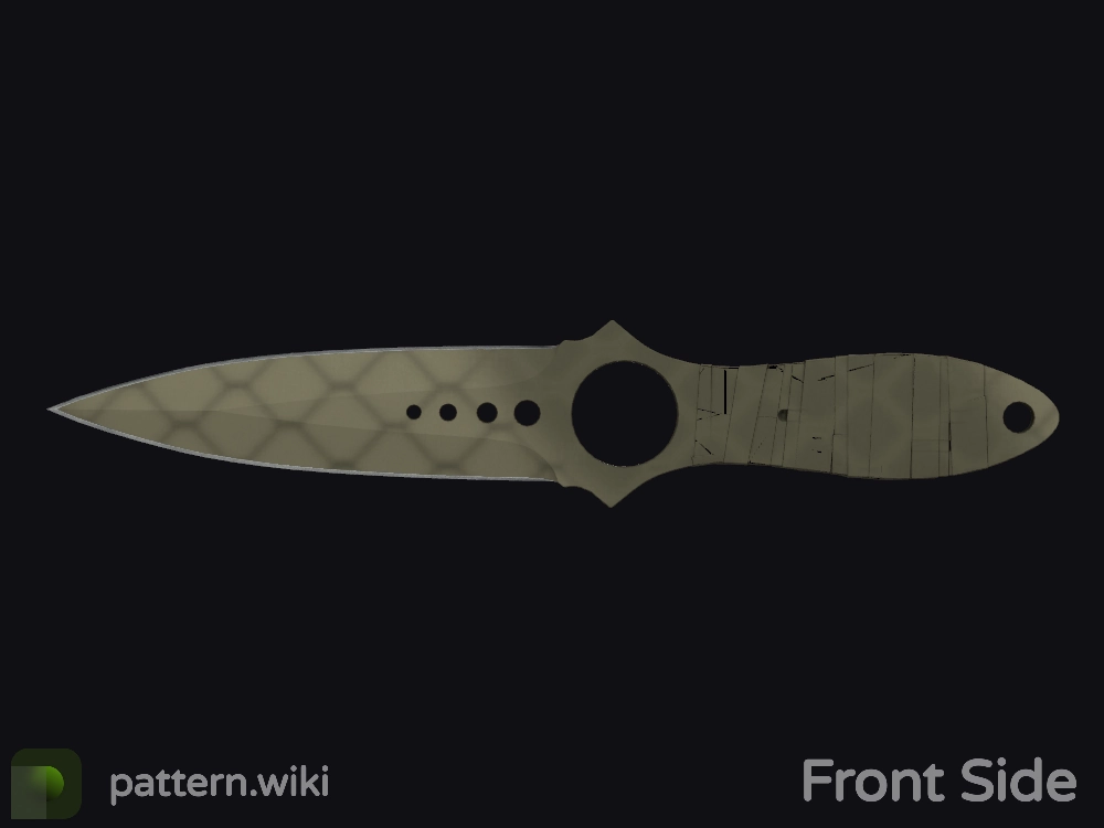 Skeleton Knife Safari Mesh seed 739