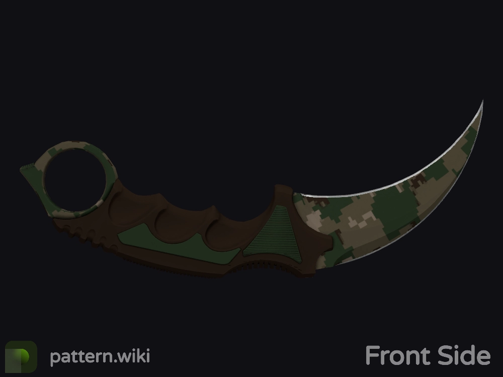 Karambit Forest DDPAT seed 724