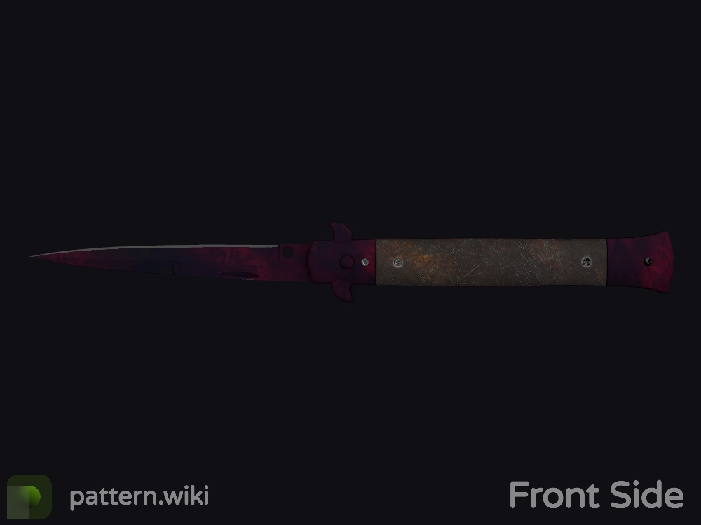 Stiletto Knife Doppler seed 726