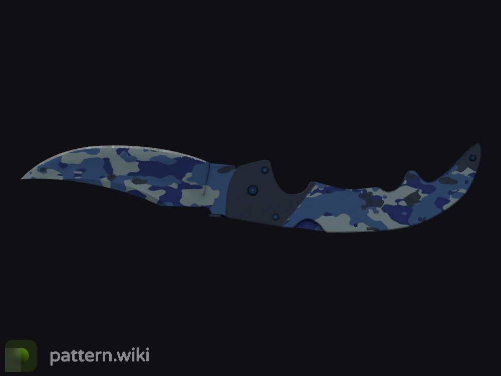 Falchion Knife Bright Water seed 164