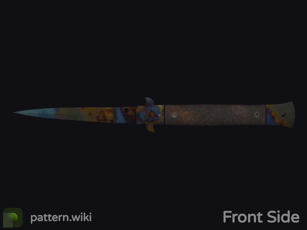 Stiletto Knife Case Hardened seed 898