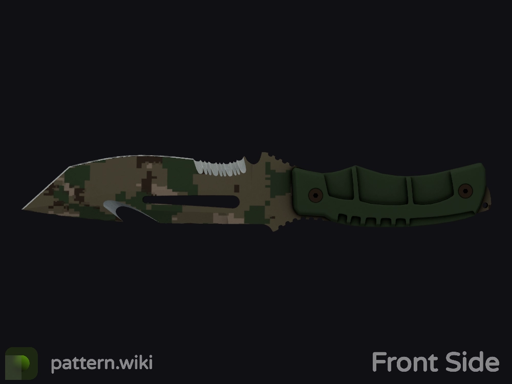 Survival Knife Forest DDPAT seed 129