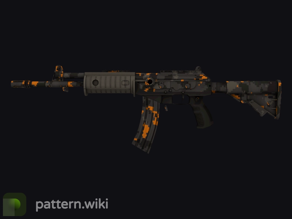 Galil AR Orange DDPAT seed 867