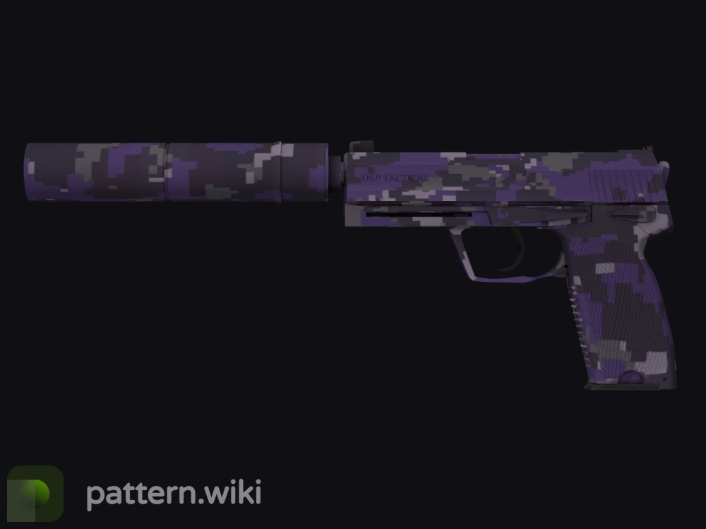 USP-S Purple DDPAT seed 533