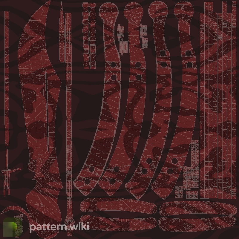 Butterfly Knife Slaughter seed 743 pattern template