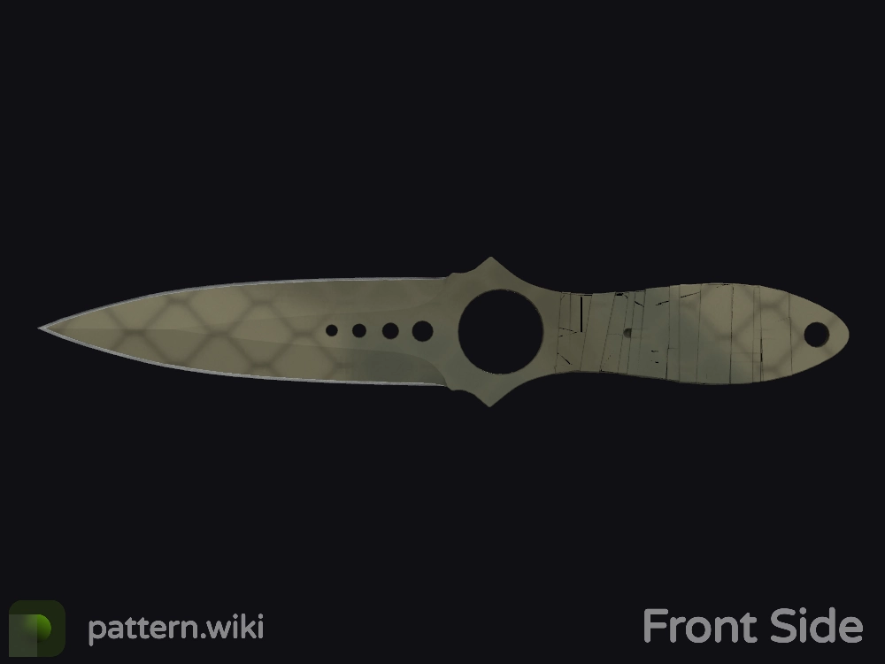 Skeleton Knife Safari Mesh seed 619