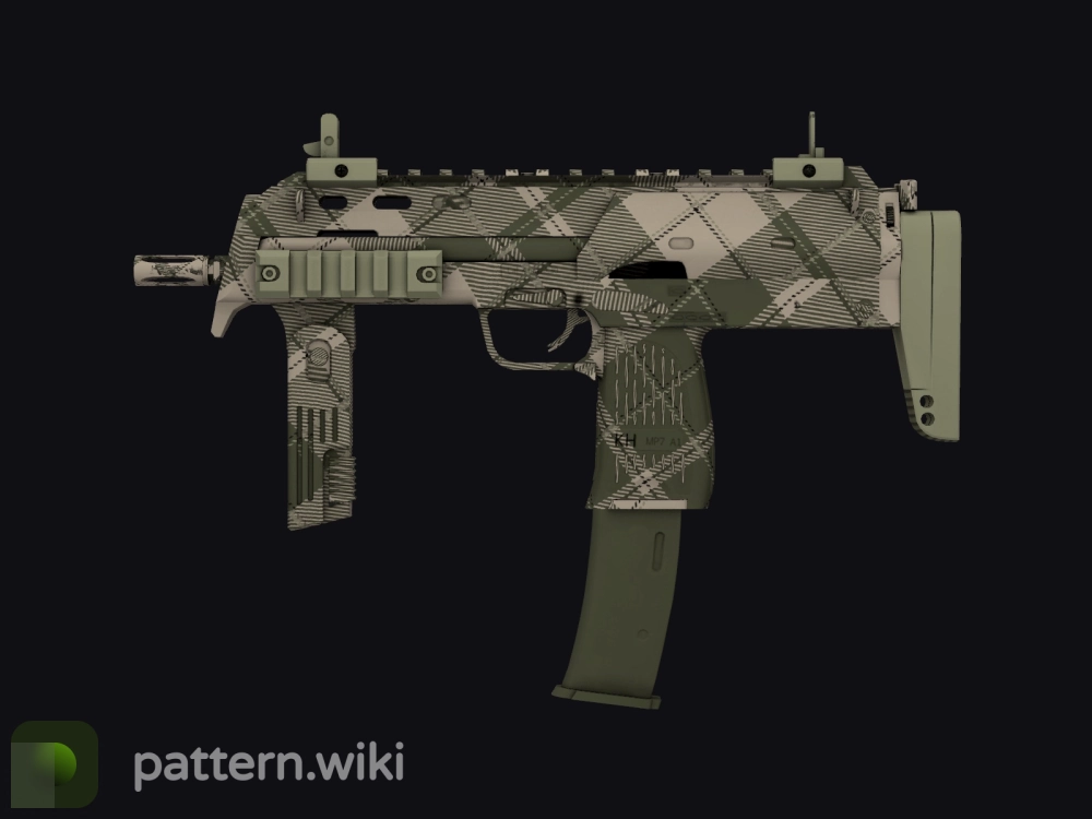 MP7 Olive Plaid seed 928