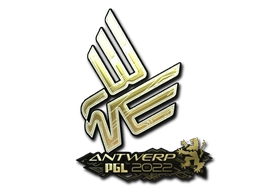 Sticker Bad News Eagles (Gold) | Antwerp 2022 preview