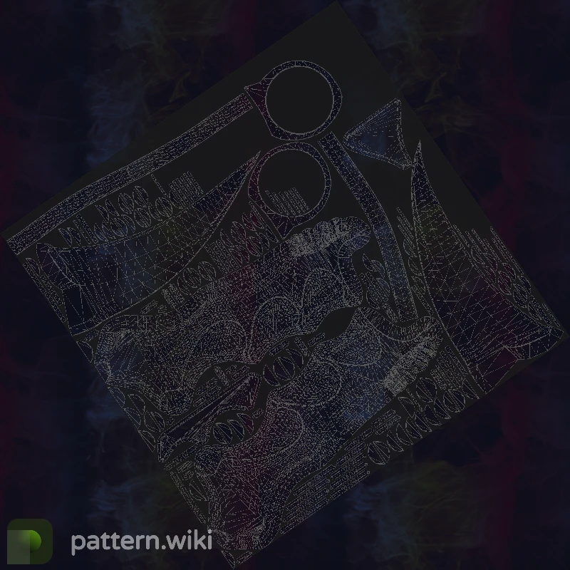 Karambit Doppler seed 171 pattern template