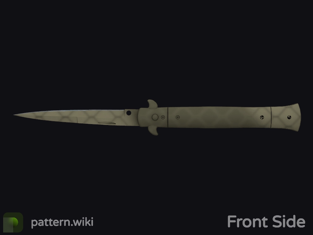 Stiletto Knife Safari Mesh seed 449