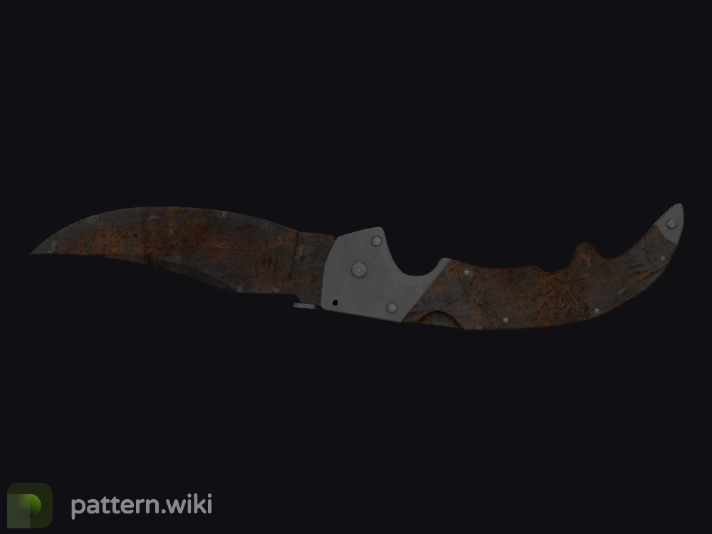 Falchion Knife Rust Coat seed 648