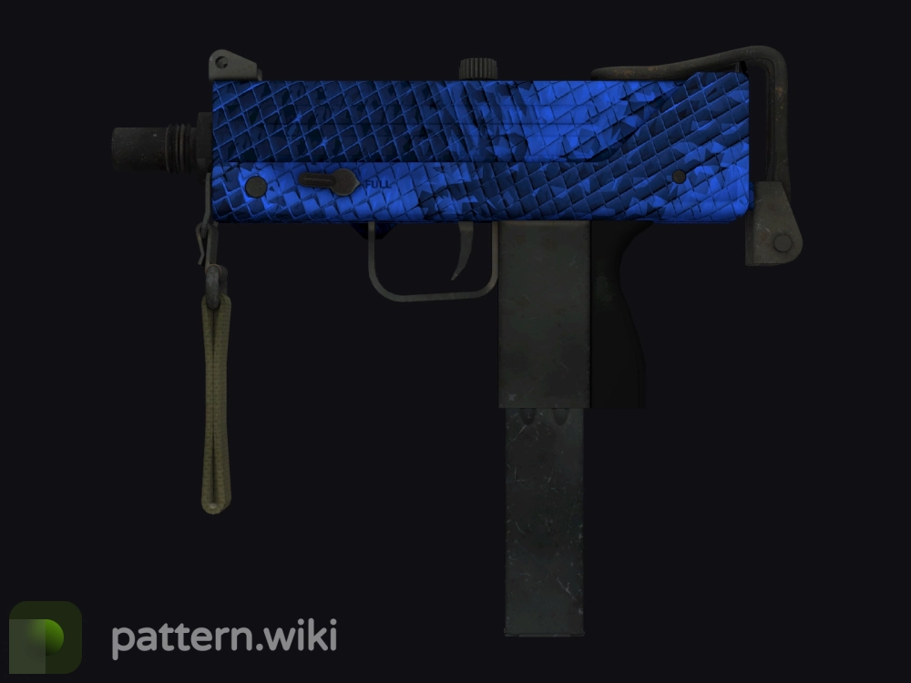 MAC-10 Lapis Gator seed 610