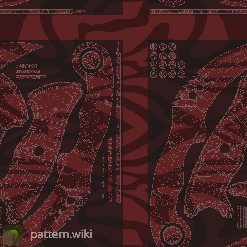 Talon Knife Slaughter seed 707 pattern template