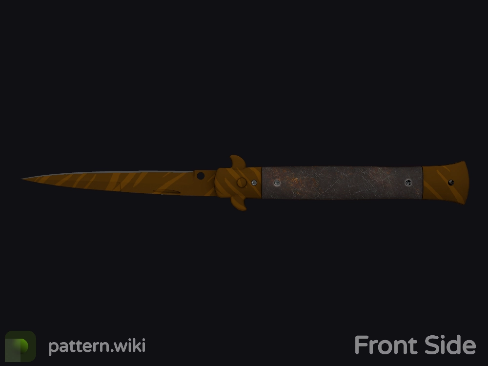 Stiletto Knife Tiger Tooth seed 540