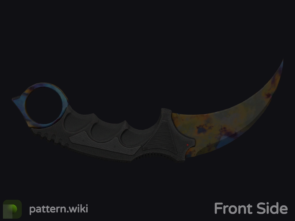 Karambit Case Hardened seed 710