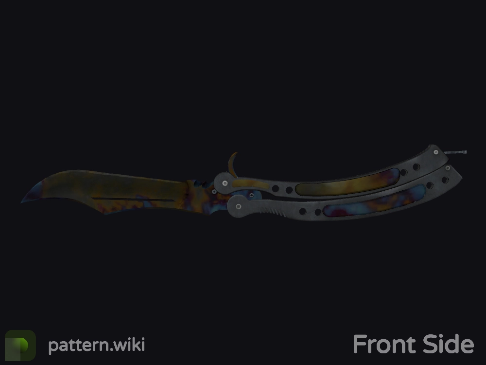 Butterfly Knife Case Hardened seed 733