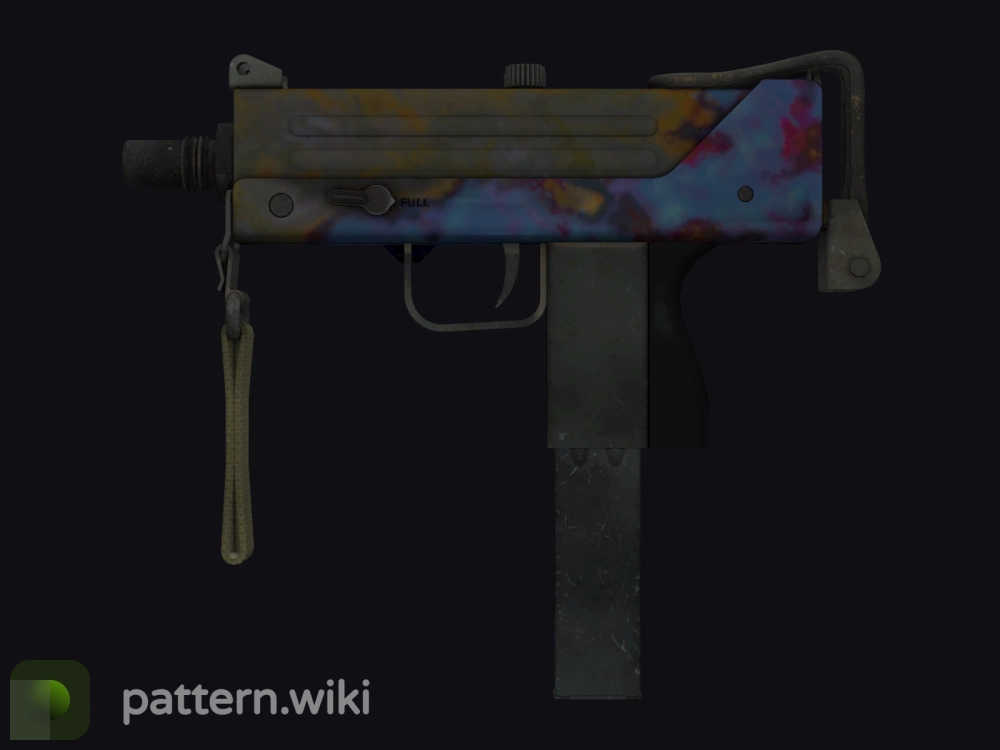 MAC-10 Case Hardened seed 172