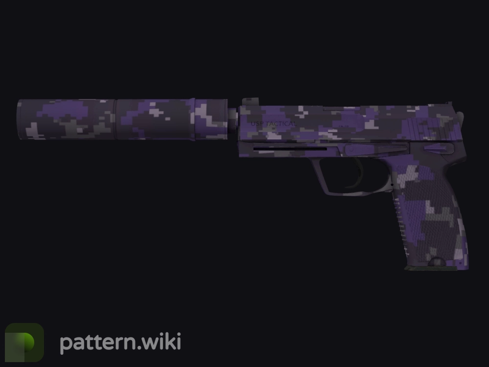 USP-S Purple DDPAT seed 54