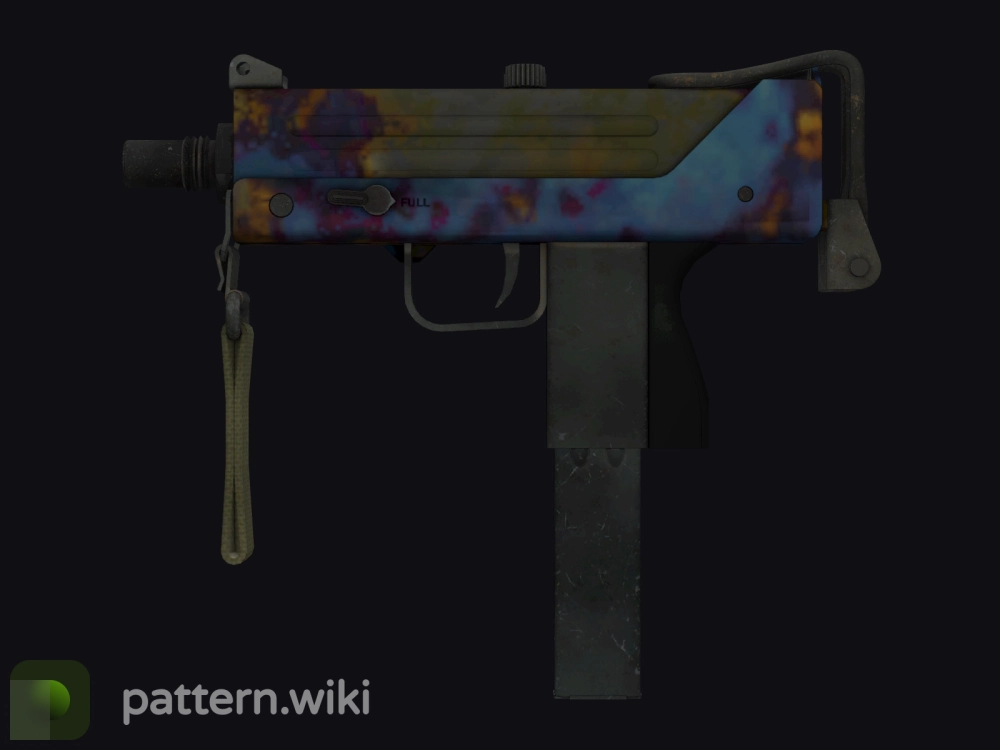 MAC-10 Case Hardened seed 78