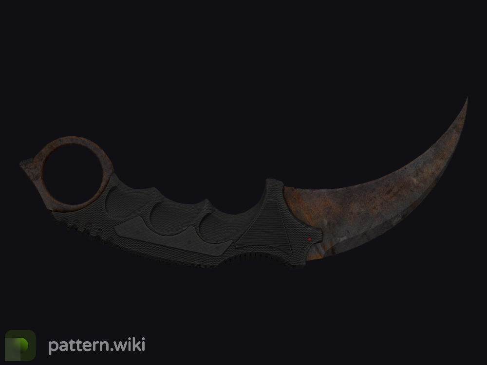 Karambit Rust Coat seed 493