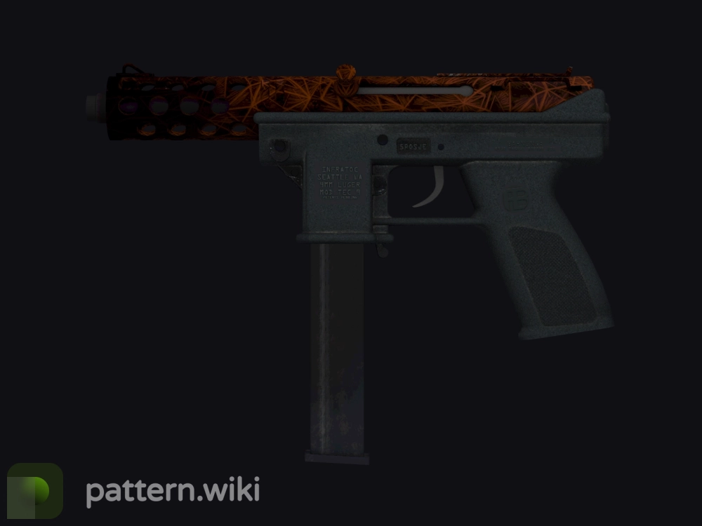 Tec-9 Red Quartz seed 802