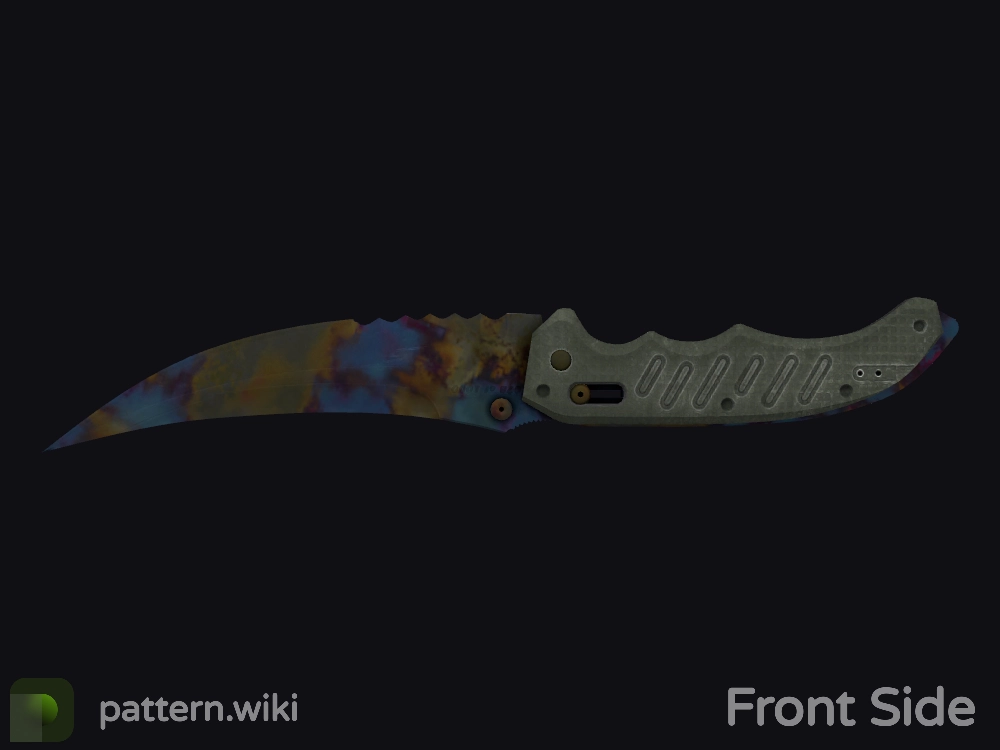 Flip Knife Case Hardened seed 444