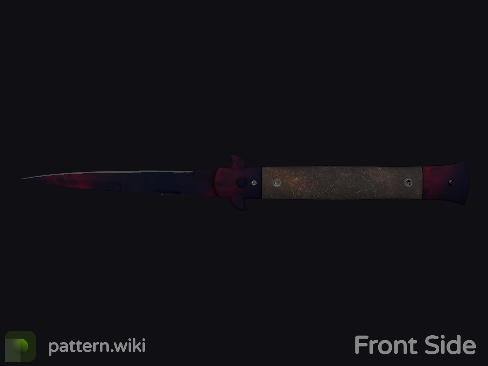 Stiletto Knife Doppler seed 110