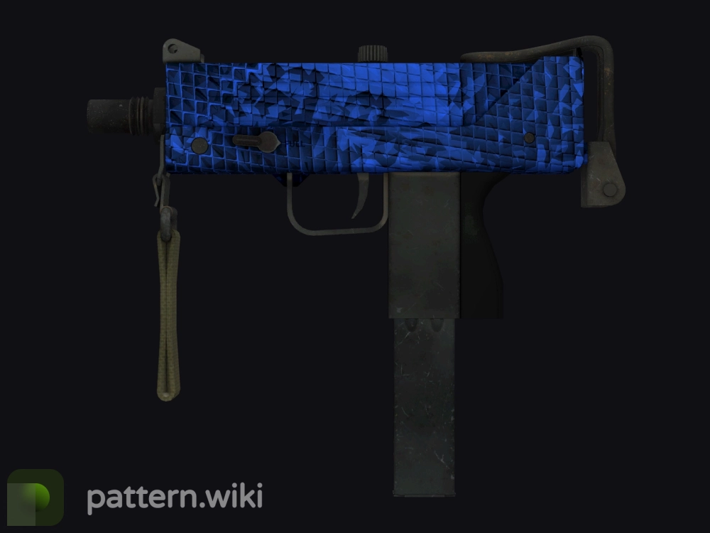 MAC-10 Lapis Gator seed 441