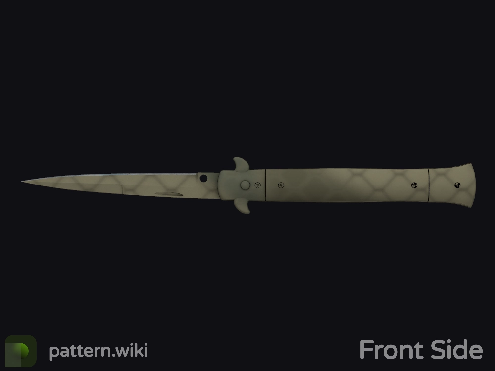 Stiletto Knife Safari Mesh seed 932