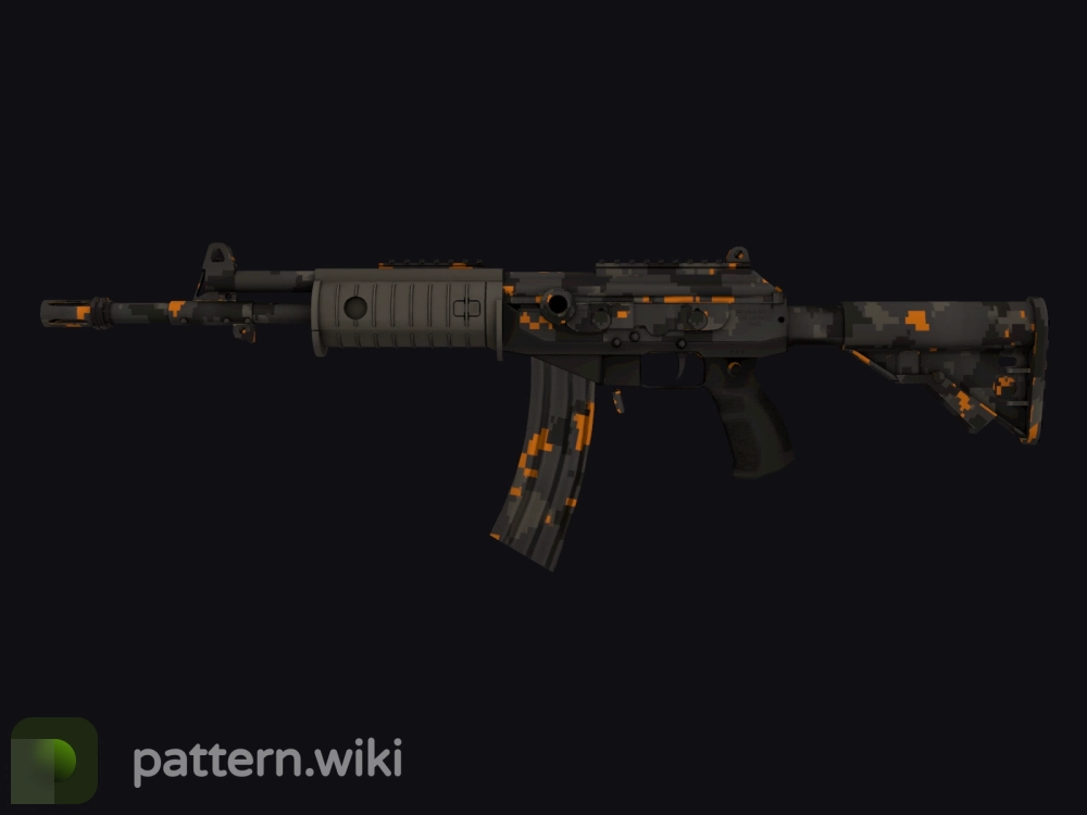 Galil AR Orange DDPAT seed 385