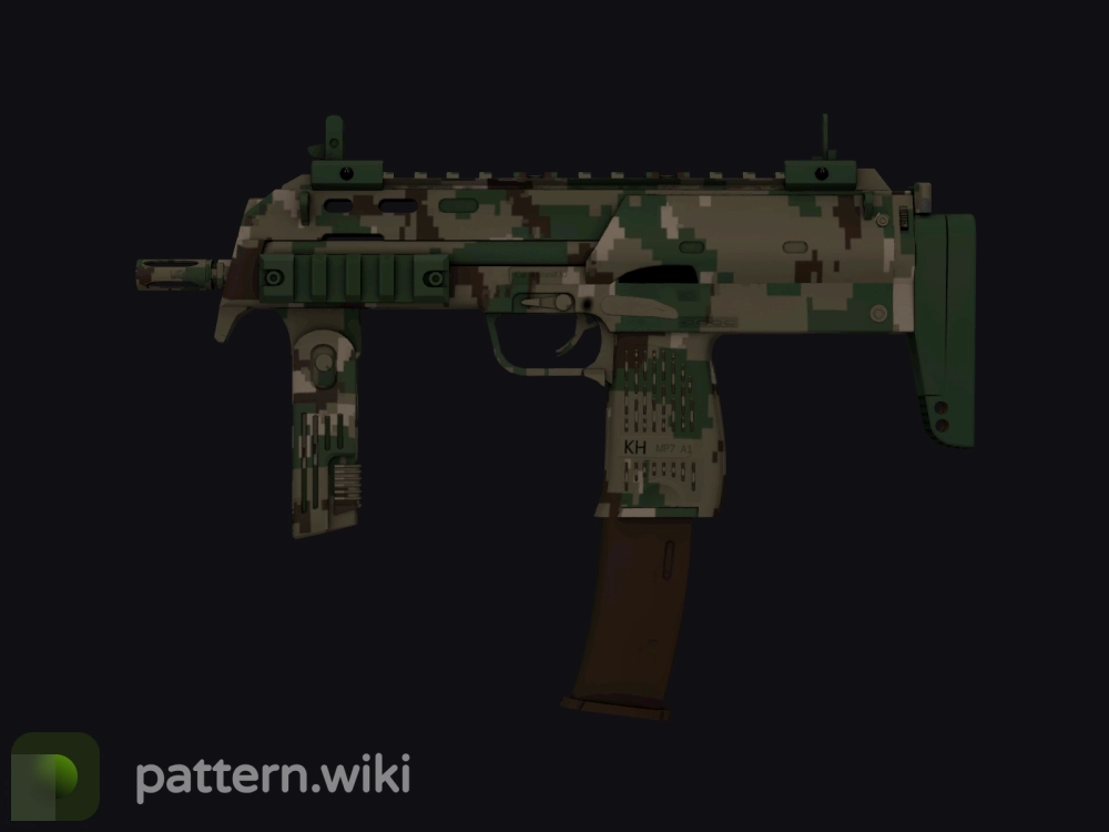 MP7 Forest DDPAT seed 828