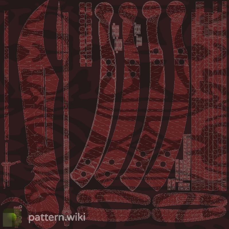 Butterfly Knife Slaughter seed 942 pattern template