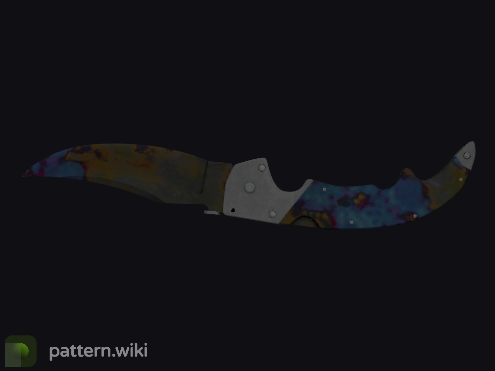 Falchion Knife Case Hardened seed 369