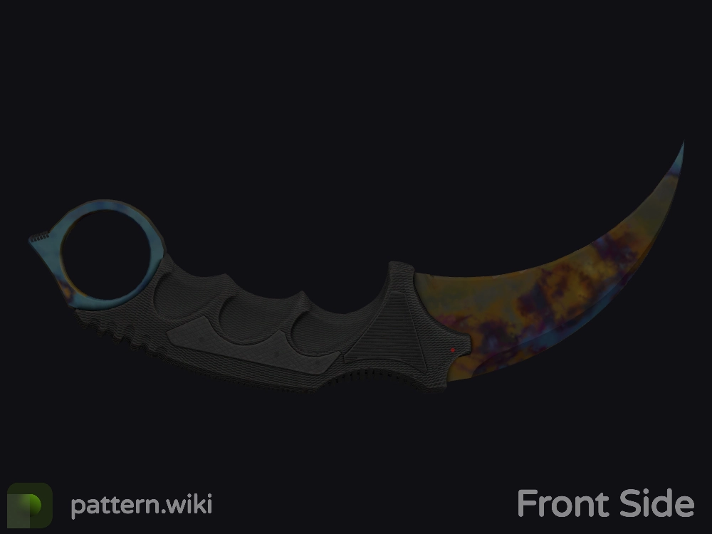 Karambit Case Hardened seed 162