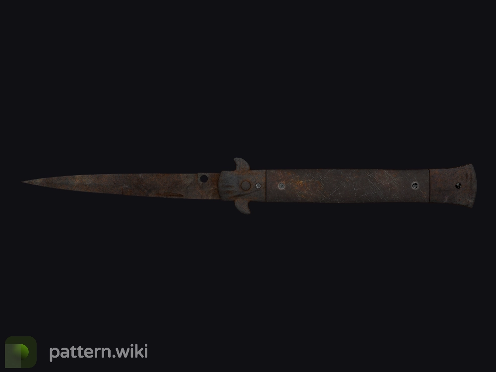 Stiletto Knife Rust Coat seed 153