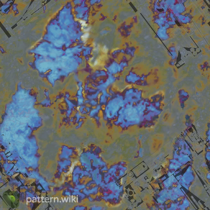 AK-47 Case Hardened seed 409 pattern template