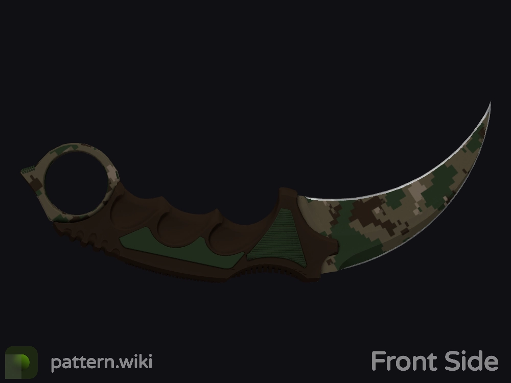 Karambit Forest DDPAT seed 544