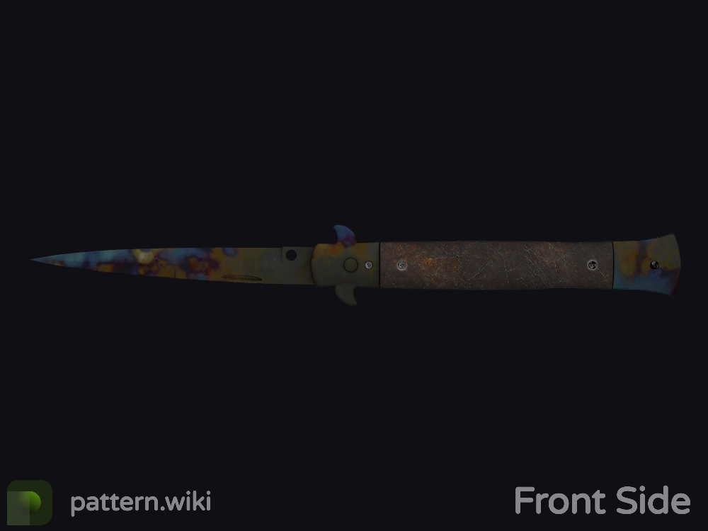 Stiletto Knife Case Hardened seed 681