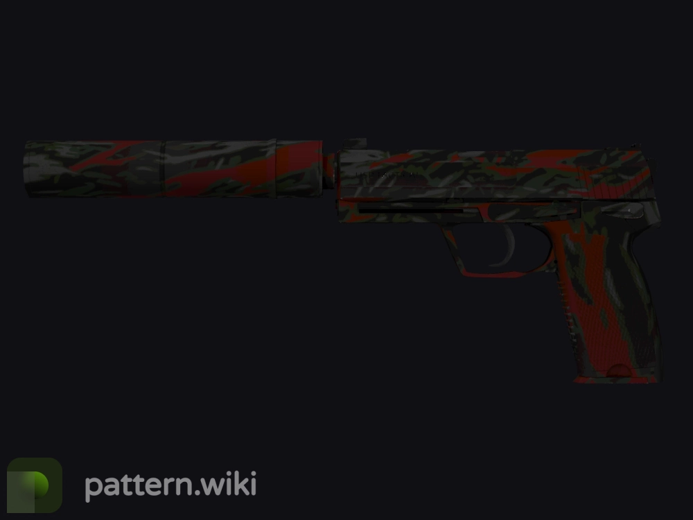 USP-S Blood Tiger seed 967