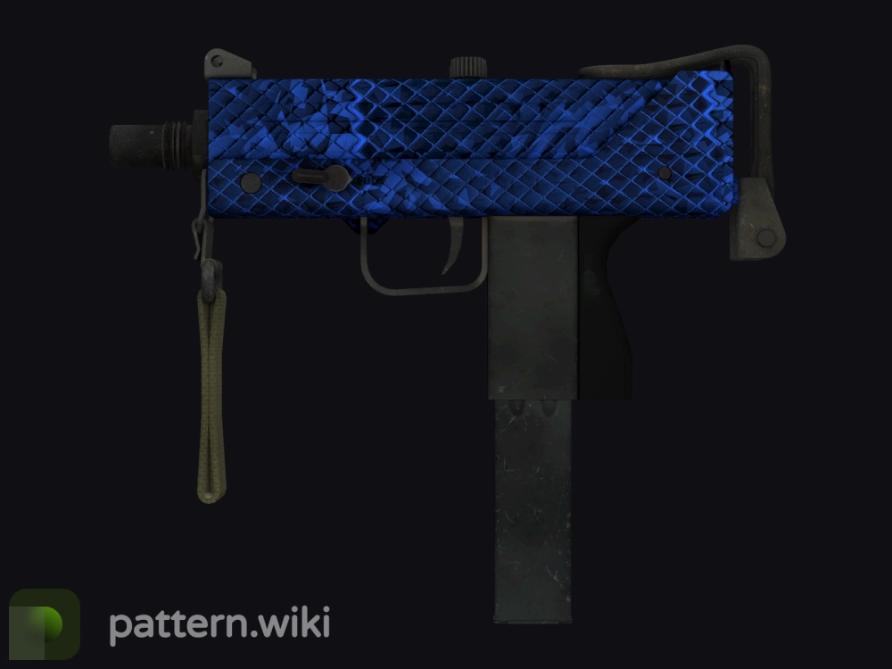 MAC-10 Lapis Gator seed 417