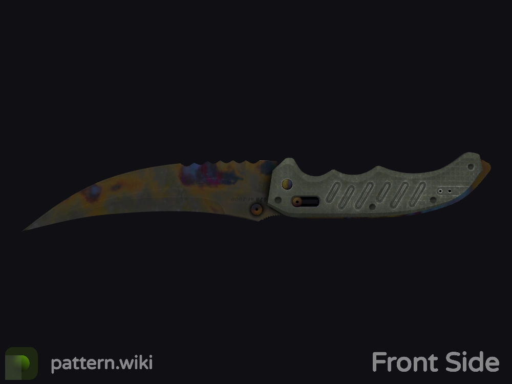 Flip Knife Case Hardened seed 995