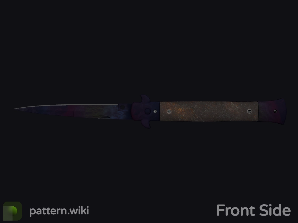 Stiletto Knife Doppler seed 45