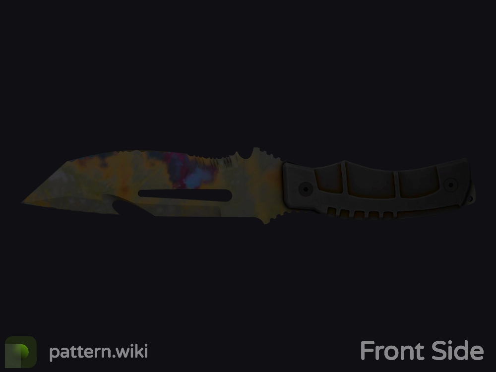 Survival Knife Case Hardened seed 775