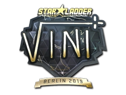 Sticker VINI (Gold) | Berlin 2019 preview