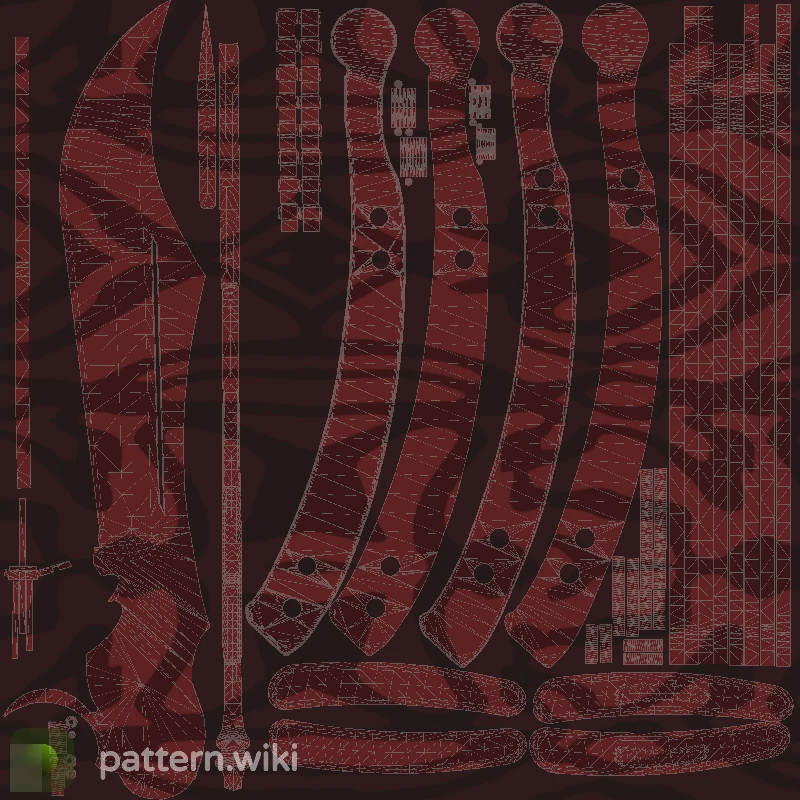 Butterfly Knife Slaughter seed 56 pattern template