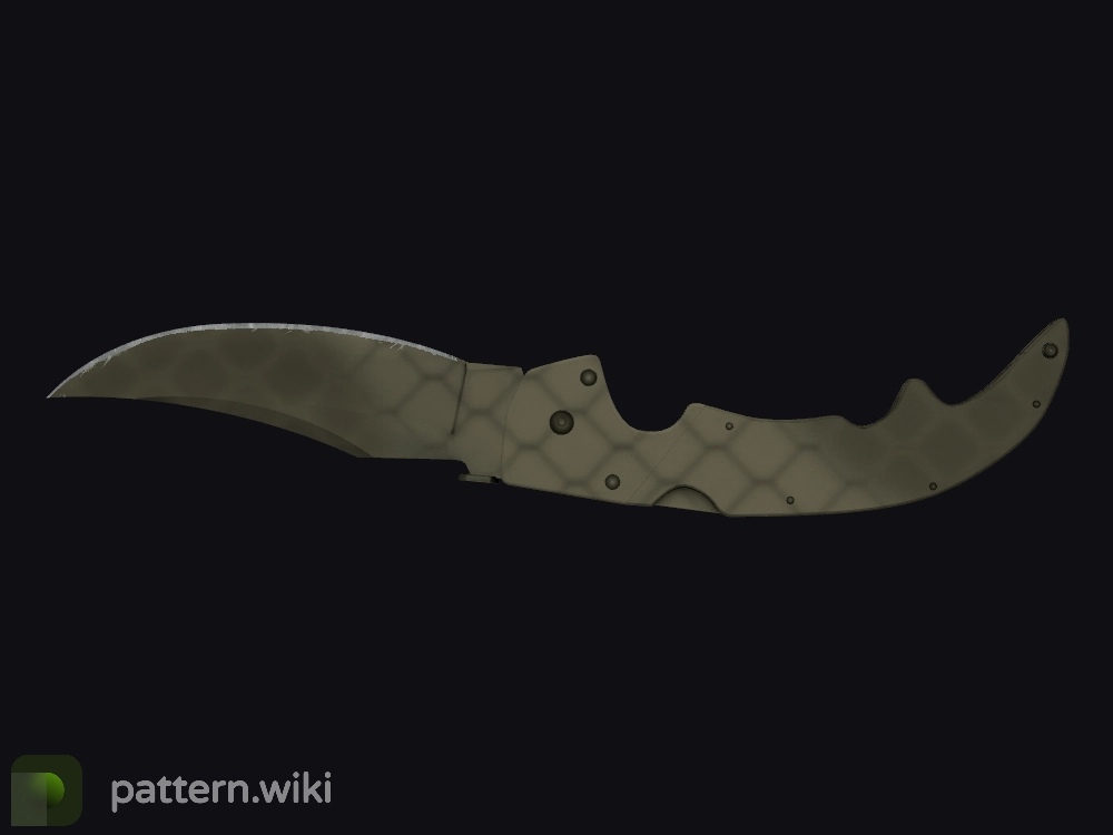 Falchion Knife Safari Mesh seed 386